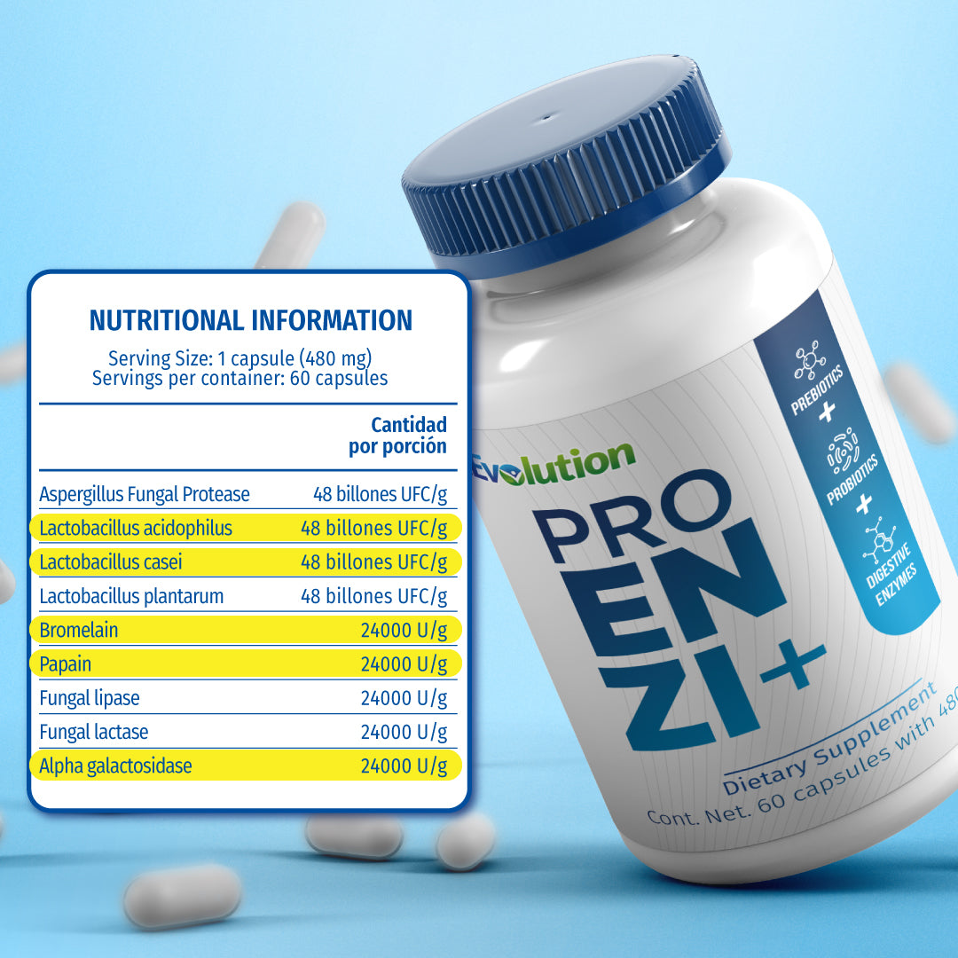 Proenzim+ - Digestive Enzymes and Probiotics